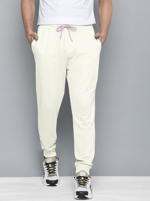 NXT Fleece Jogger Sweatpant For Men-Cream-BR14547