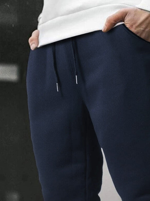 NXT Fleece Jogger Sweatpant For Men-Dark Navy-BR14544