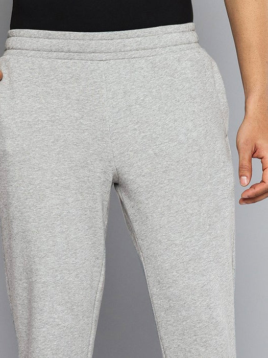 NXT Fleece Jogger Sweatpant For Men-Grey Melange-BR14537