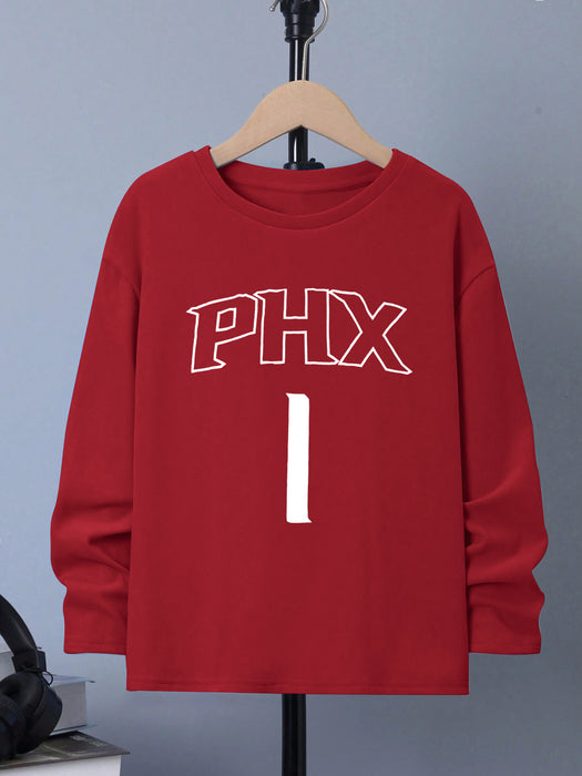 Next Crew Neck Single Jersey Tee Shirt For Kids-Red-BR13481