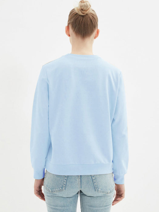 Next Fleece Sweatshirt For Ladies-Ice Sky-BR12895