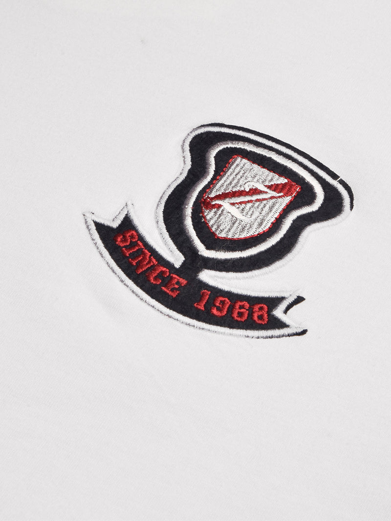 NXT Single Jersey Crew Neck Tee Shirt For Men-White-BR13271
