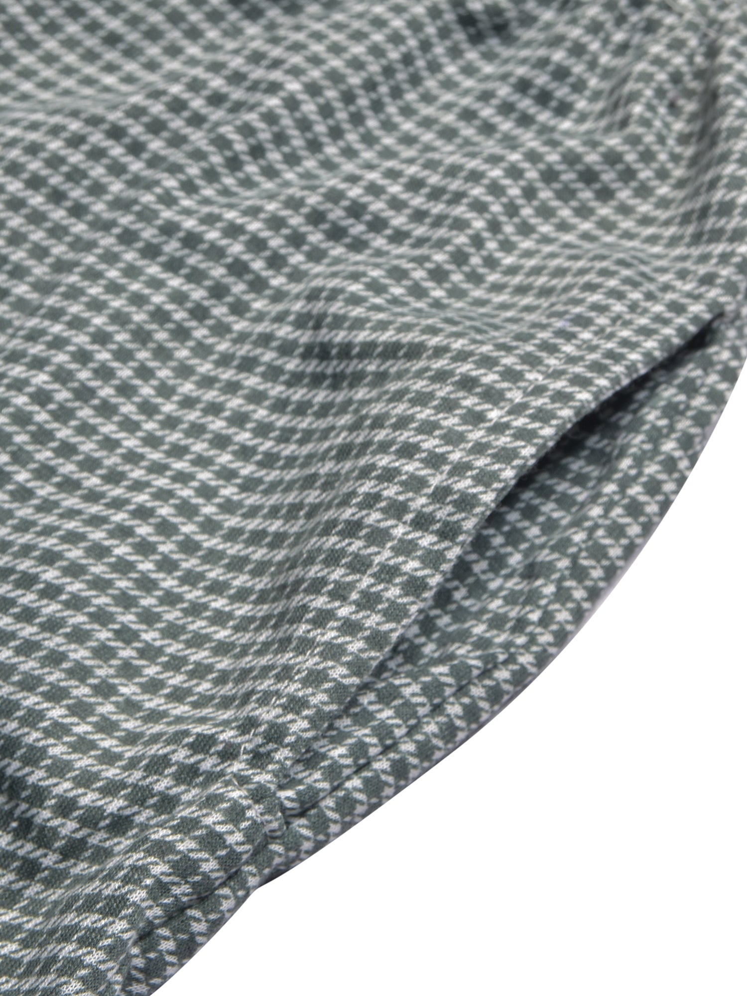 Next Single Jersey Short For Kids-Green Check-BR13455