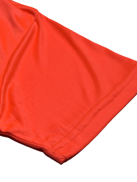 North Peak Crew Neck T Shirt For Men-Coral Orange-BR13542