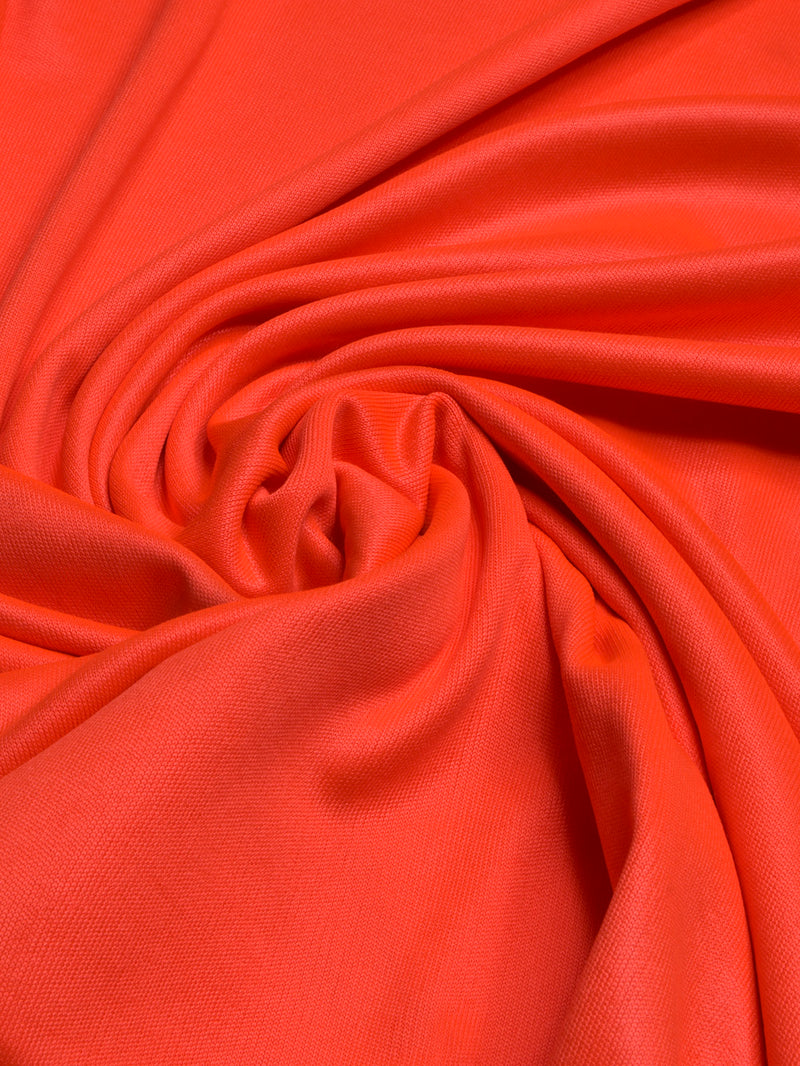 North Peak Crew Neck T Shirt For Men-Coral Orange-BR13542