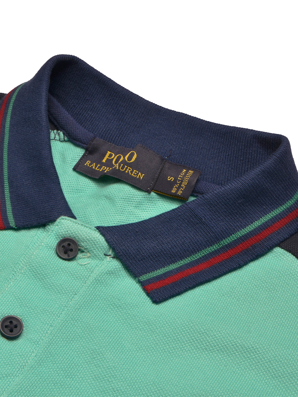 PRL Stylish Pique Summer Polo For Men-Green with Red-BR13010