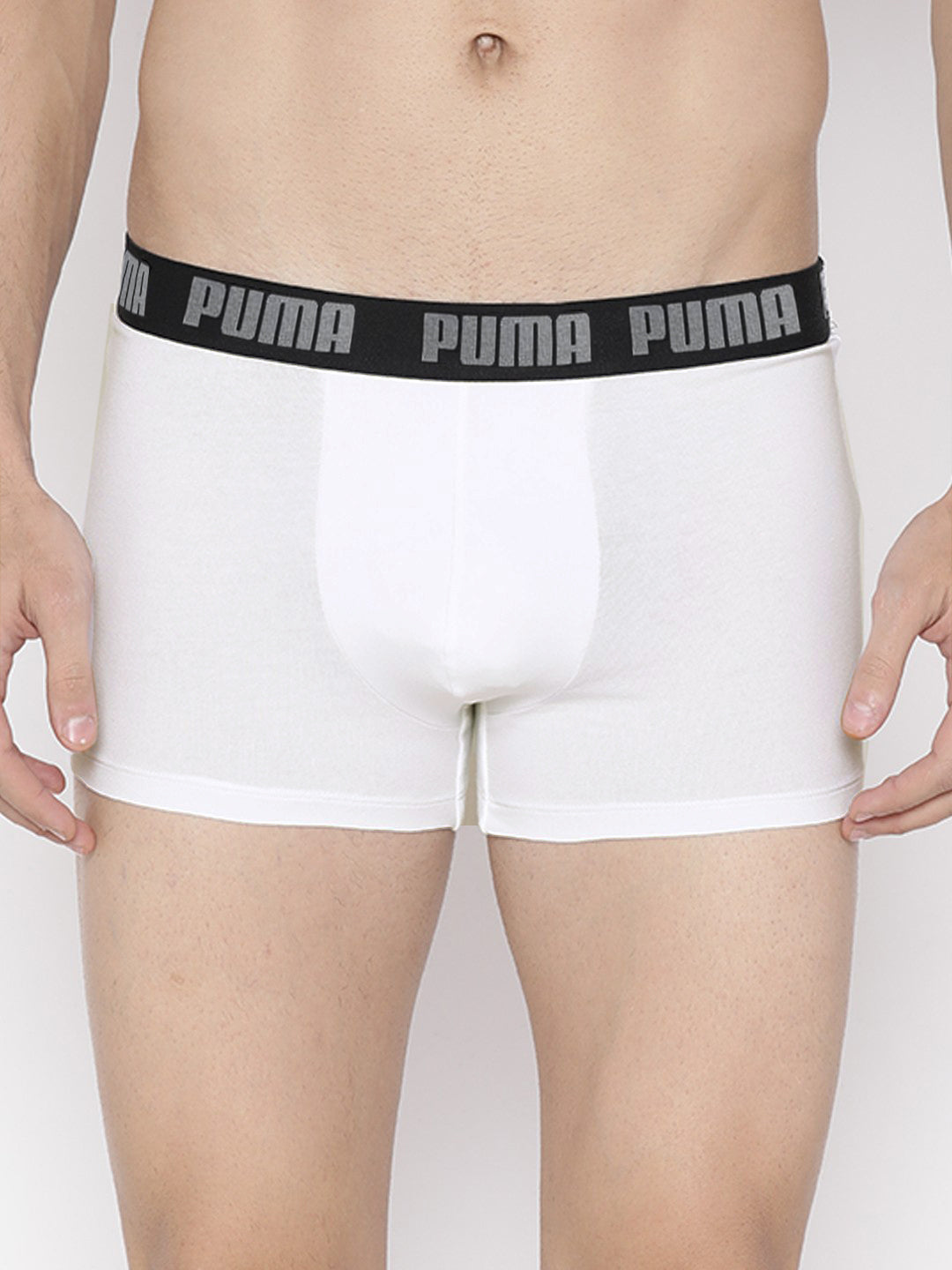 PUMA Boxer Brief For Men-Off White-BR1000
