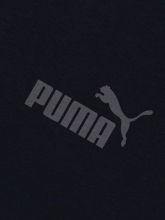 PUMA Fleece Funky Style Sweatshirt For Men-Navy with Grey-BR14515