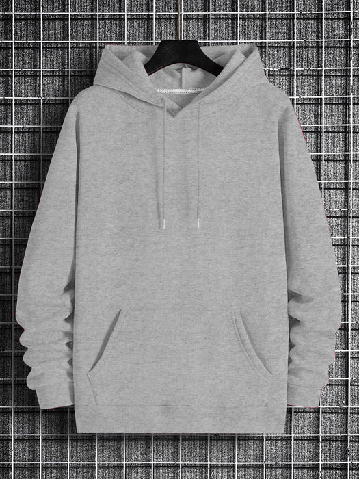 PYPR Fleece Pullover Hoodie For Men-BR14495