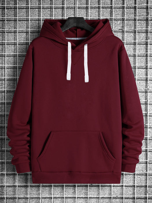 PYPR Fleece Pullover Hoodie For Men-BR14495