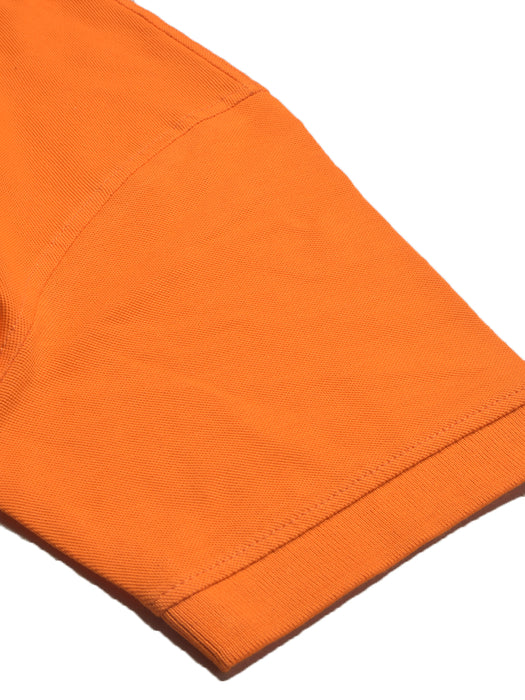 PYPR Summer Solid Polo Shirt For Men-Orange-BR13827