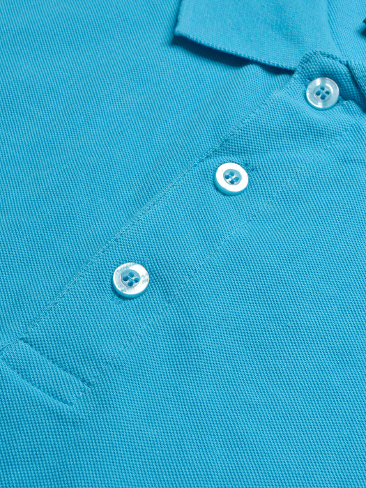 PYPR Summer Solid Polo Shirt For Men-Sky Blue-BR13824