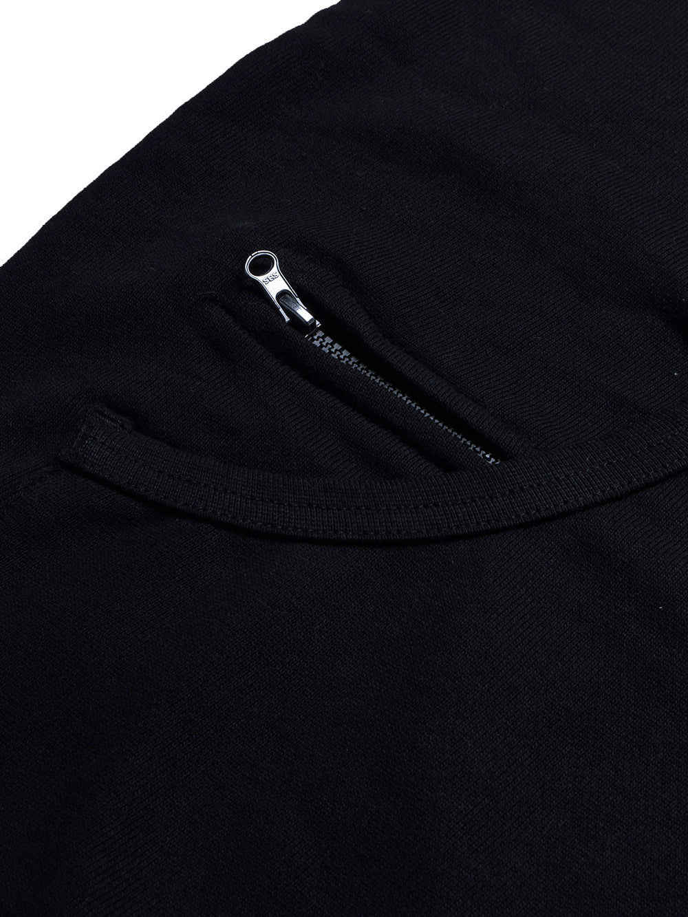 PYPR Terry Fleece Raglan Sleeve Zipper Hoodie For Men-Navy-BR14144