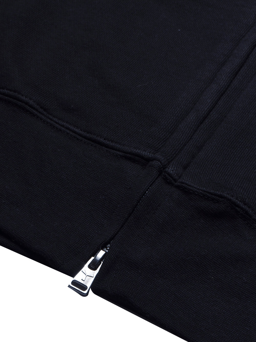 PYPR Terry Fleece Raglan Sleeve Zipper Hoodie For Men-Navy-BR14144