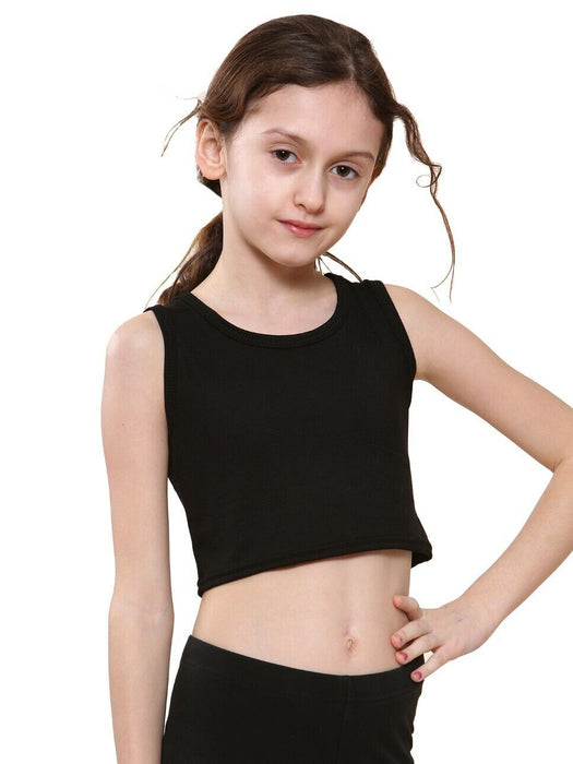 Popular Sports Viscous Back Tail Tee Shirt For Kids-Black-BR13711