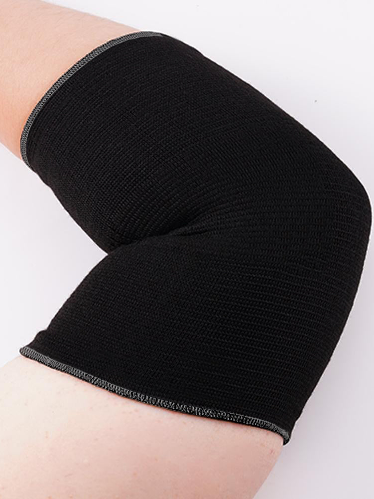 Premium Quality Elbow Healing Pair Pads-Black-LV426
