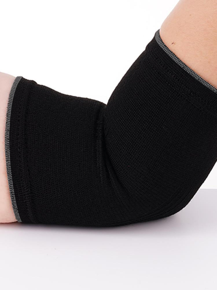 Premium Quality Elbow Healing Pair Pads-Black-LV426