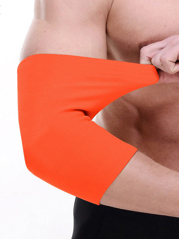 Premium Quality Elbow Healing Pair Pads-Flourscent Orange-LV415