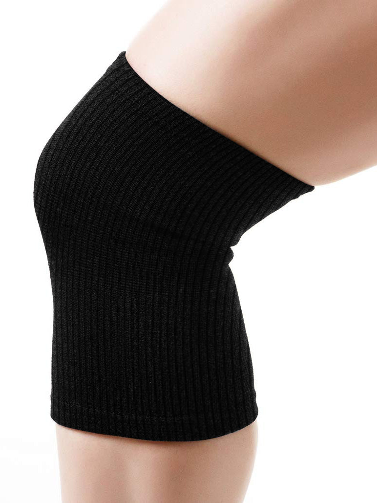 Premium Quality Knee Protection Pair Pads-Black-LV445