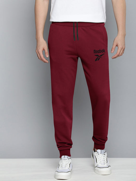 RBK Fleece Jogger Sweatpant For Men-Dark Red-BR14604