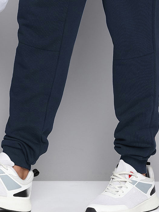 RBK Terry Fleece Jogger Sweatpant For Men-Navy-BR14562