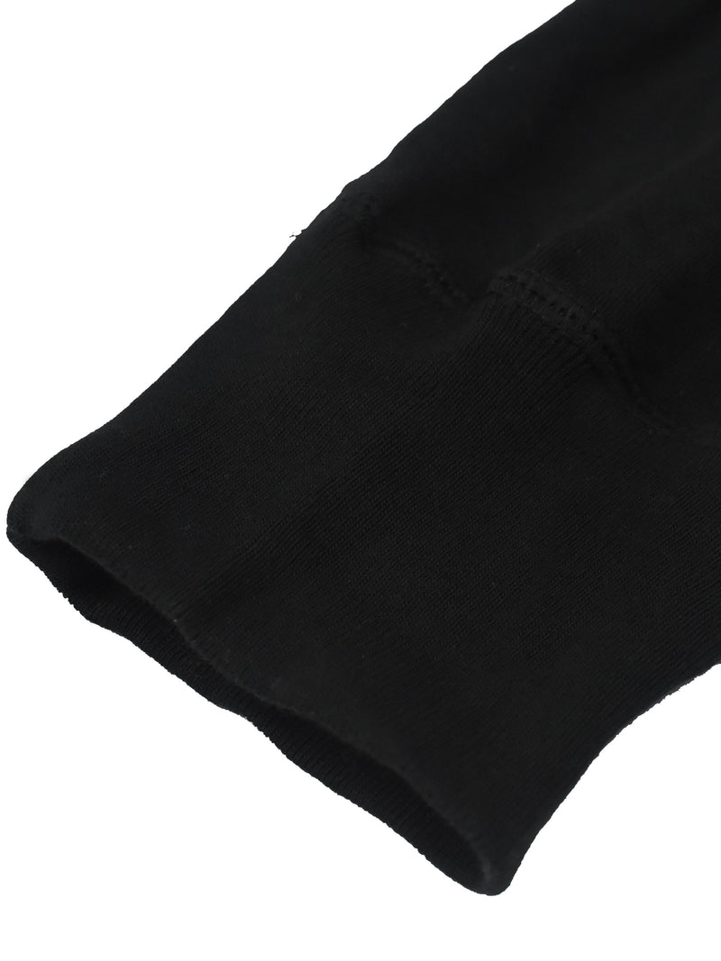 Drift King Slim Fit Light Fleece Jogger Trouser For Men-Black-BR1090