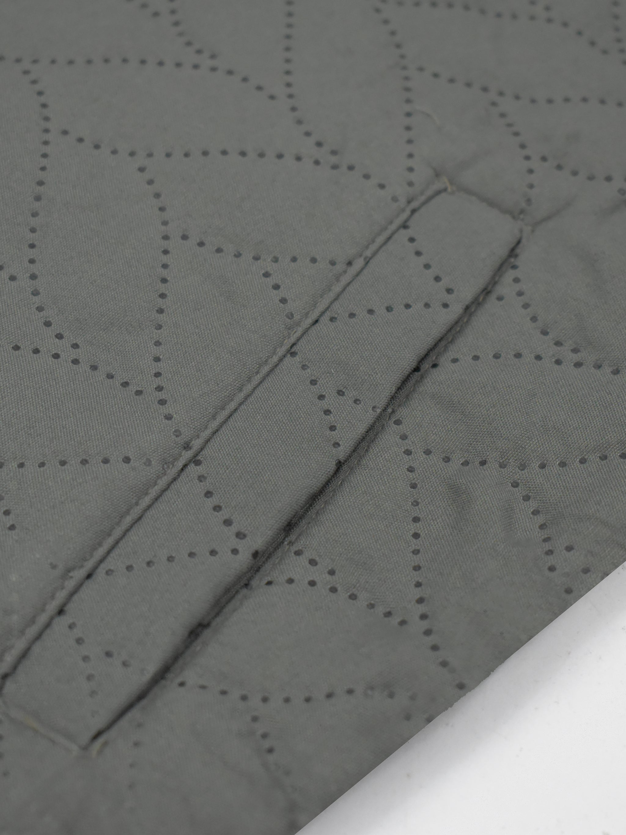 Mango Quilted Zipper Mock Neck Jacket For Kids-Dark Grey-BR938