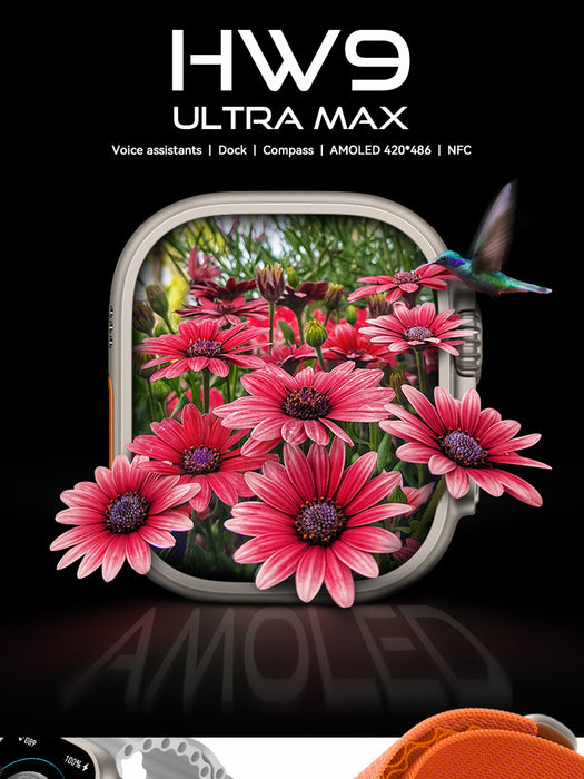 Hw9 Ultra Max Series 8 Ultra 2.2 Inch AMOLED Display-BR686