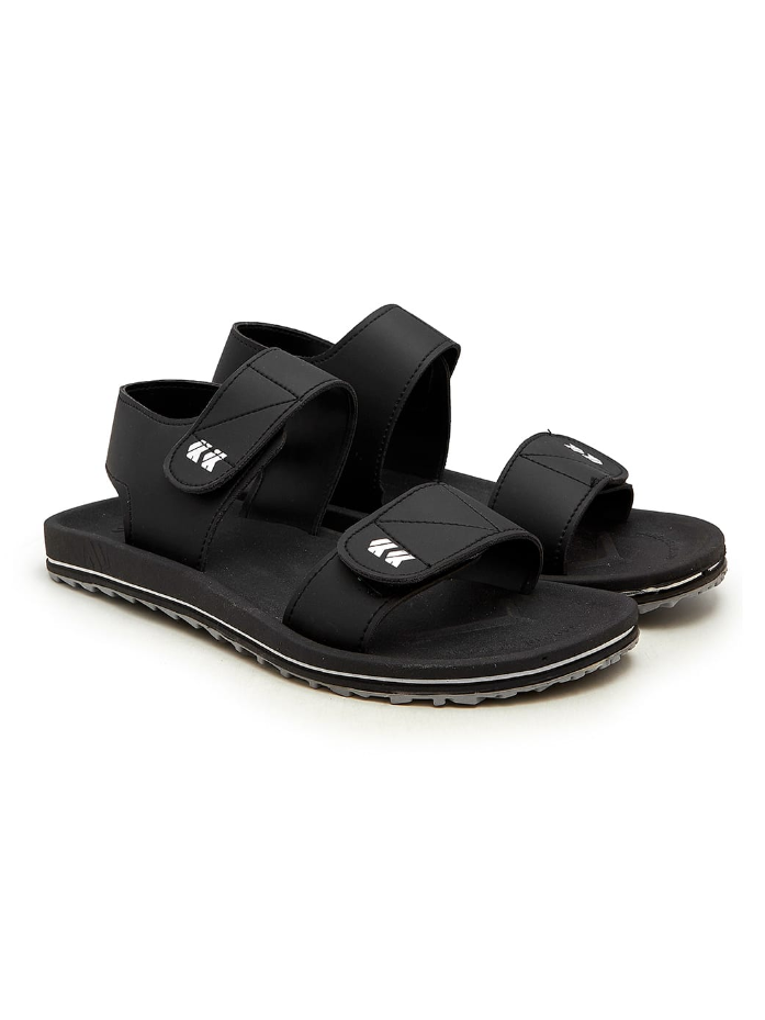 Men Boxtun Premium Soft Sole Sandals-Black-BE0272