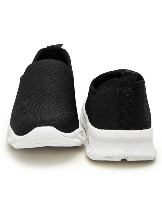 Jogger Shoes For Men-Black & White-AZ03