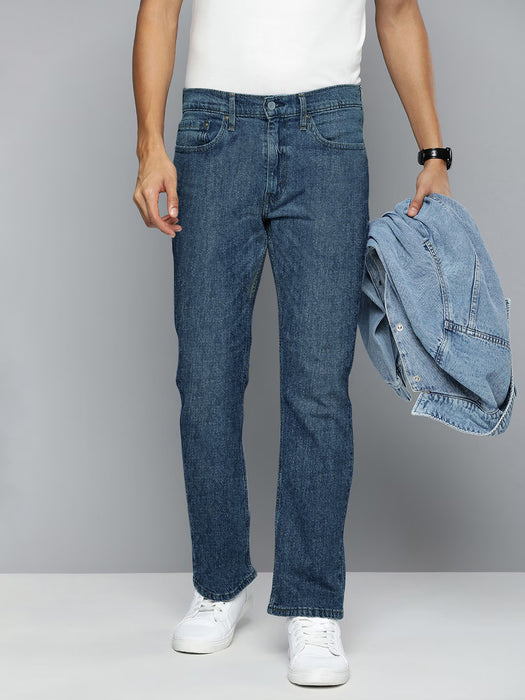 Stooker Stretch Jeans Pent For Men-Blue Faded-BR13561