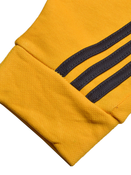 Summer Jersey Terry Slim Fit Short For Kids-Yellow with Navy Stripes-BR13222