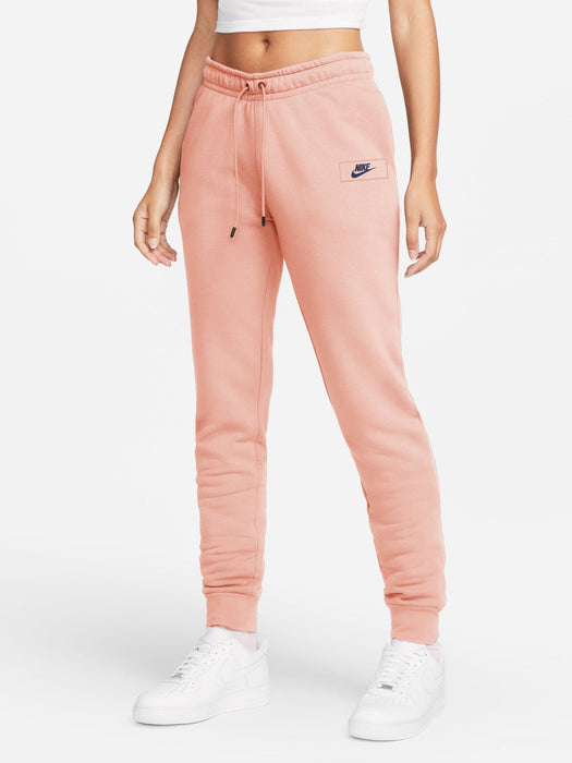 NK Terry Fleece Jogger Trouser For Ladies-Peach-BR14315