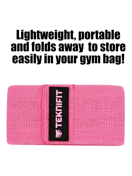 Teknifit Resistance Body Shape Band For Women-Pink-LV536