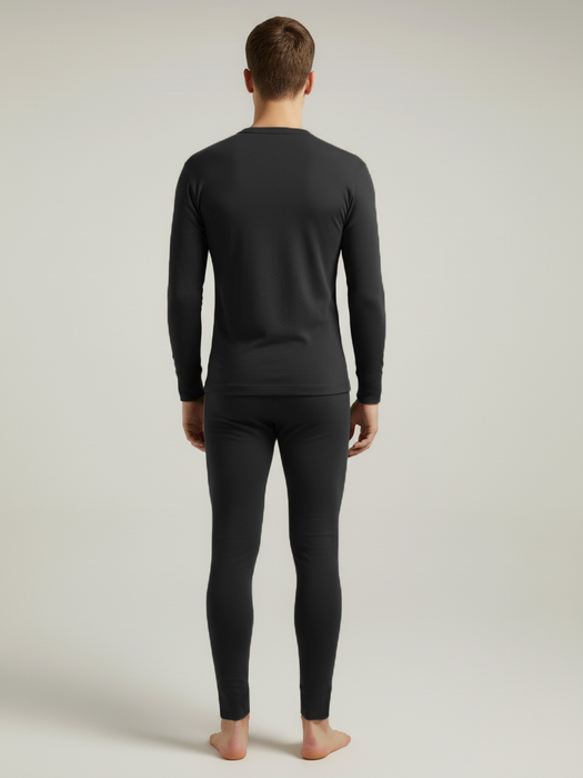 VZV Warmer Suit For Men-Black-VZV12