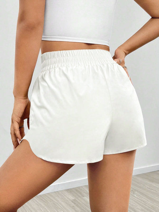 Next Terry Fleece Short Length Terry Short For Ladies-White-BR980