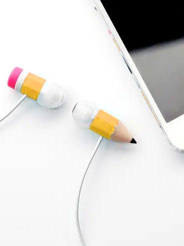 Horetelefoner Pencil Style Earphones-SP4662