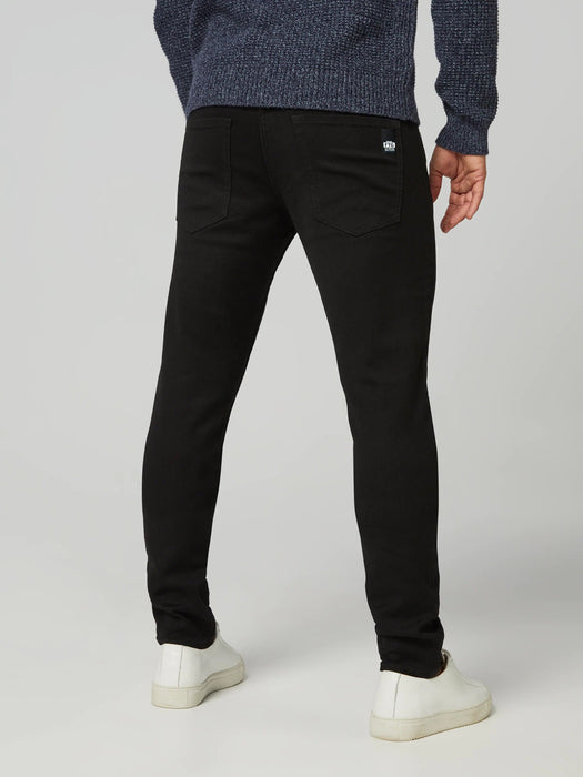 Fendi Slim Fit Stretchy Jeans Denim For Men-Black-RT1819