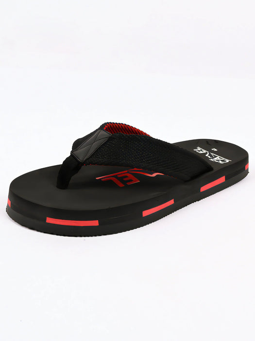 Strider Ultra Light Soft Flip Flops Slippers-Black-AZ28