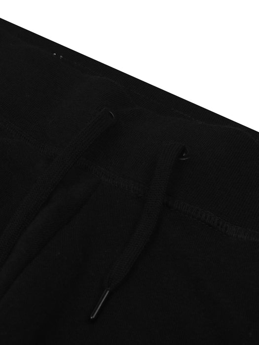 NK Fleece Straight Fit Trouser For Women-Black-BR14310