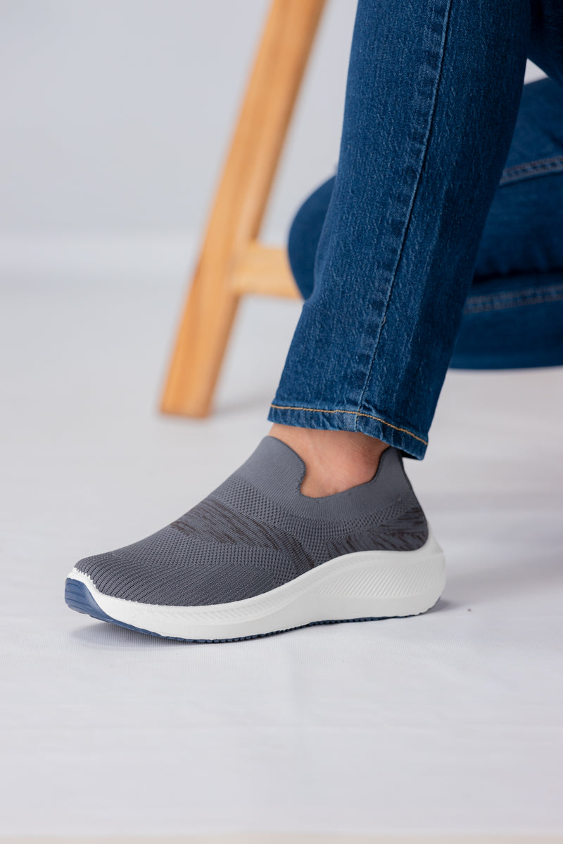 Skecher Slip on 8529 Grey
