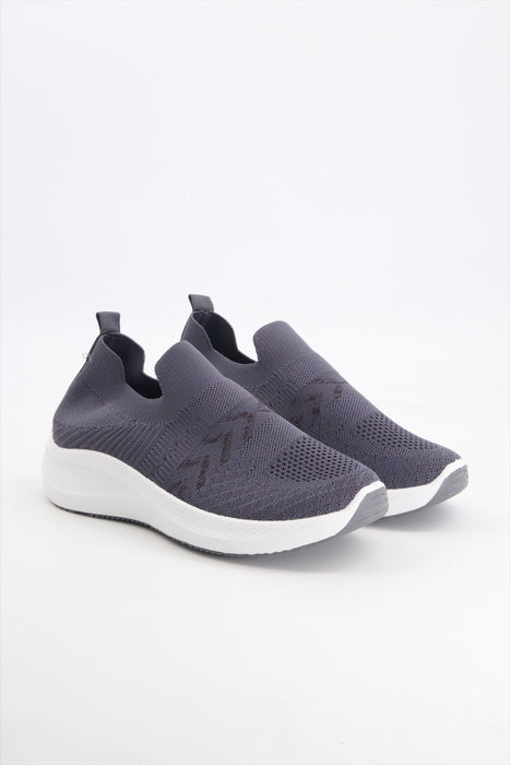 Super Skecher Slip on Grey