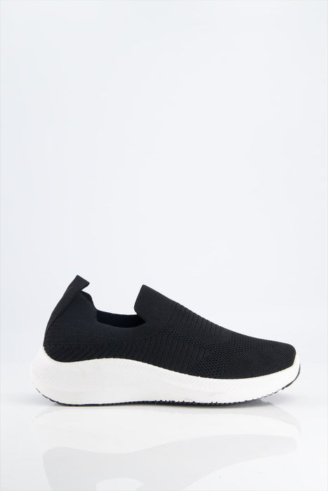 Super Luxury Skecher Slip on Black