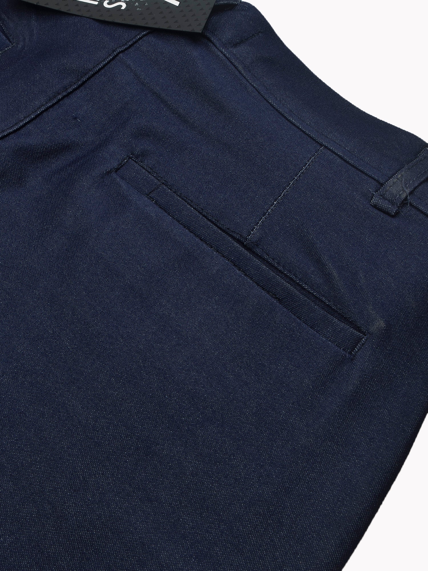 Louis Vicaci Super Stretchy Slim Fit Interlock Denim For Men-Dark Blue-BR405