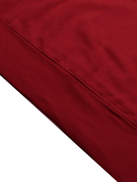 Louis Vicaci Fleece Pullover Hoodie For Men-Dark Red-BR841
