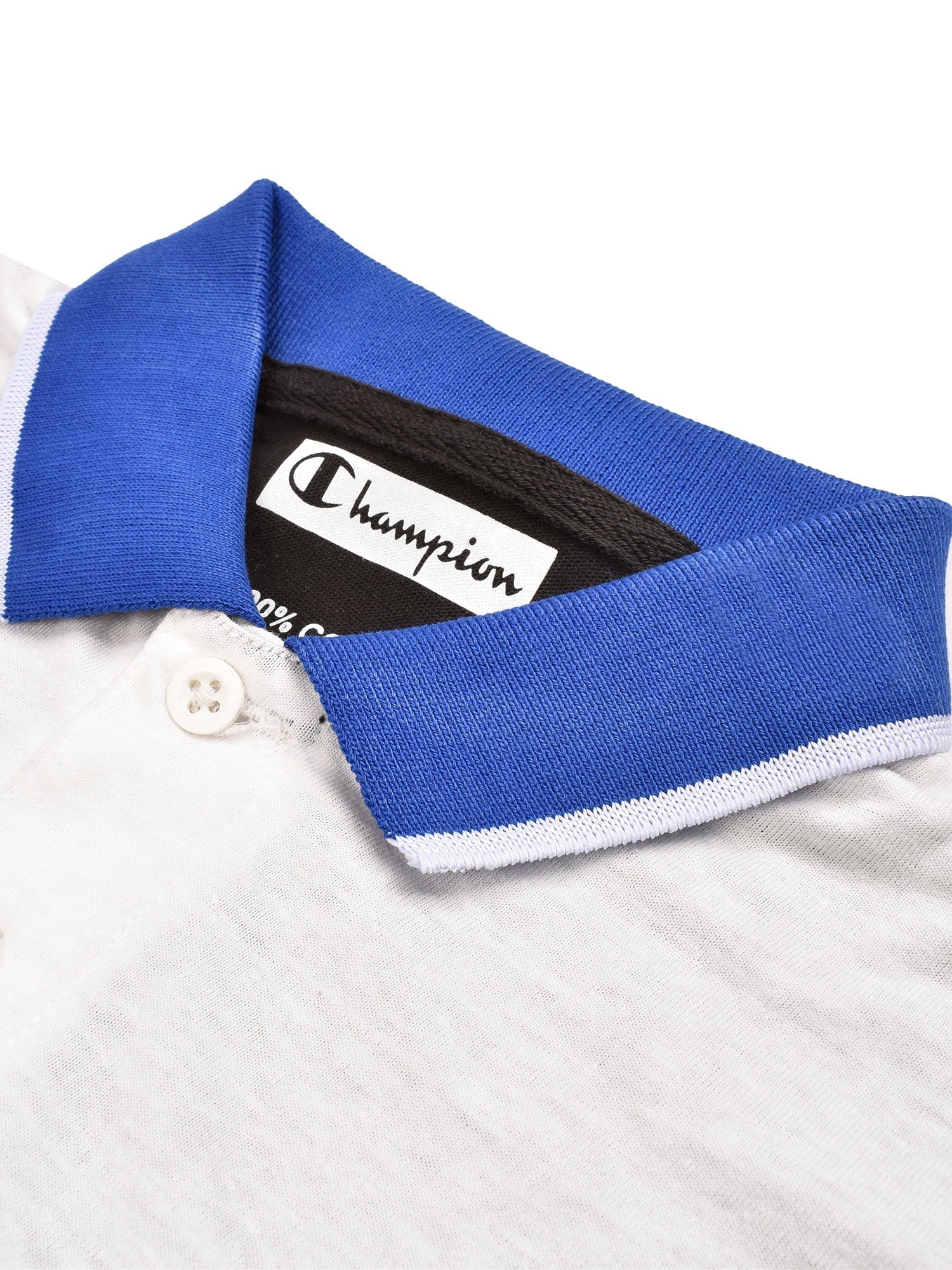 Champion Single Jersey Polo Shirt For Kids-Black with Purple & White-RT2404