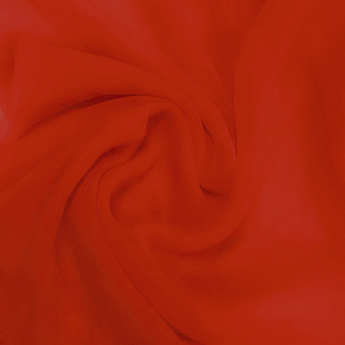 Imported Net Dupatta- Orange