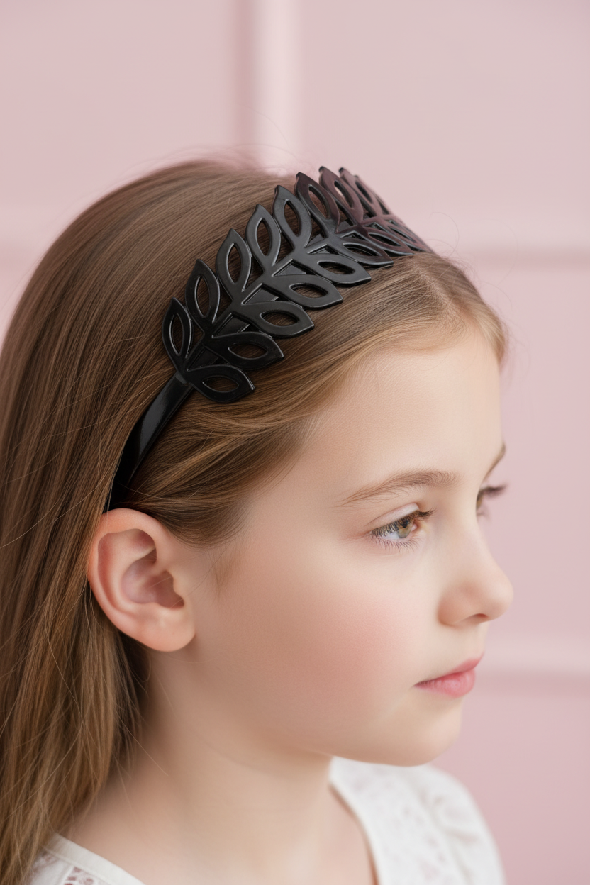 Fashion Fairy Ties Plastic Hair Band For Kids-Assorted-HB1024