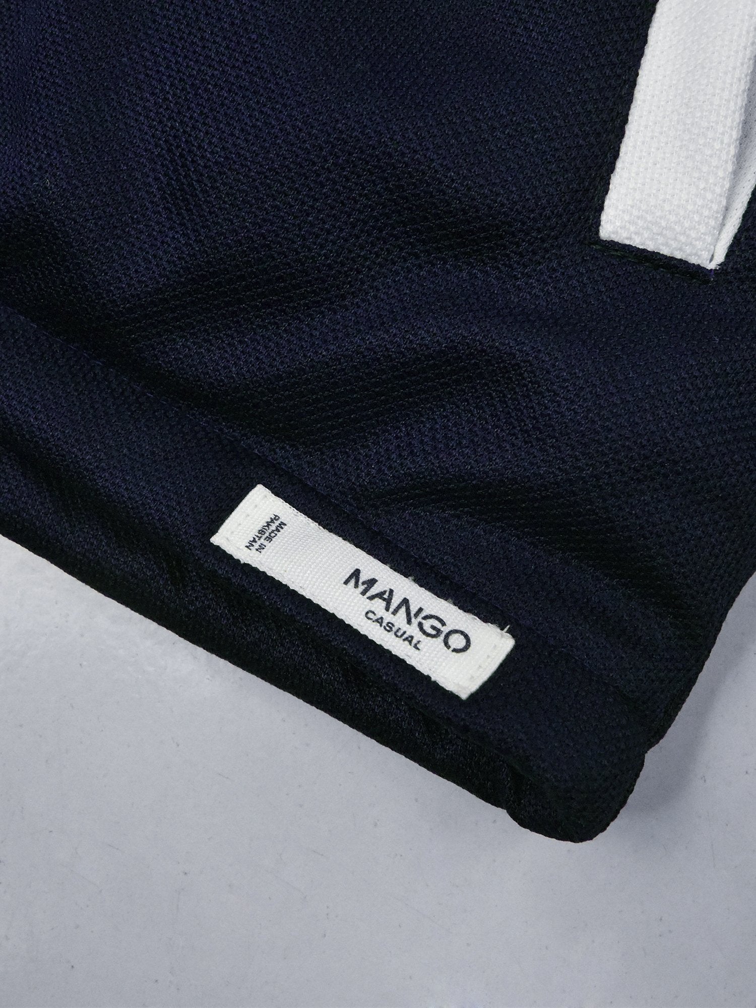 Mango Stylish Inner Quilted Fur Zipper Hoodie For Kids-White & Navy-BR956