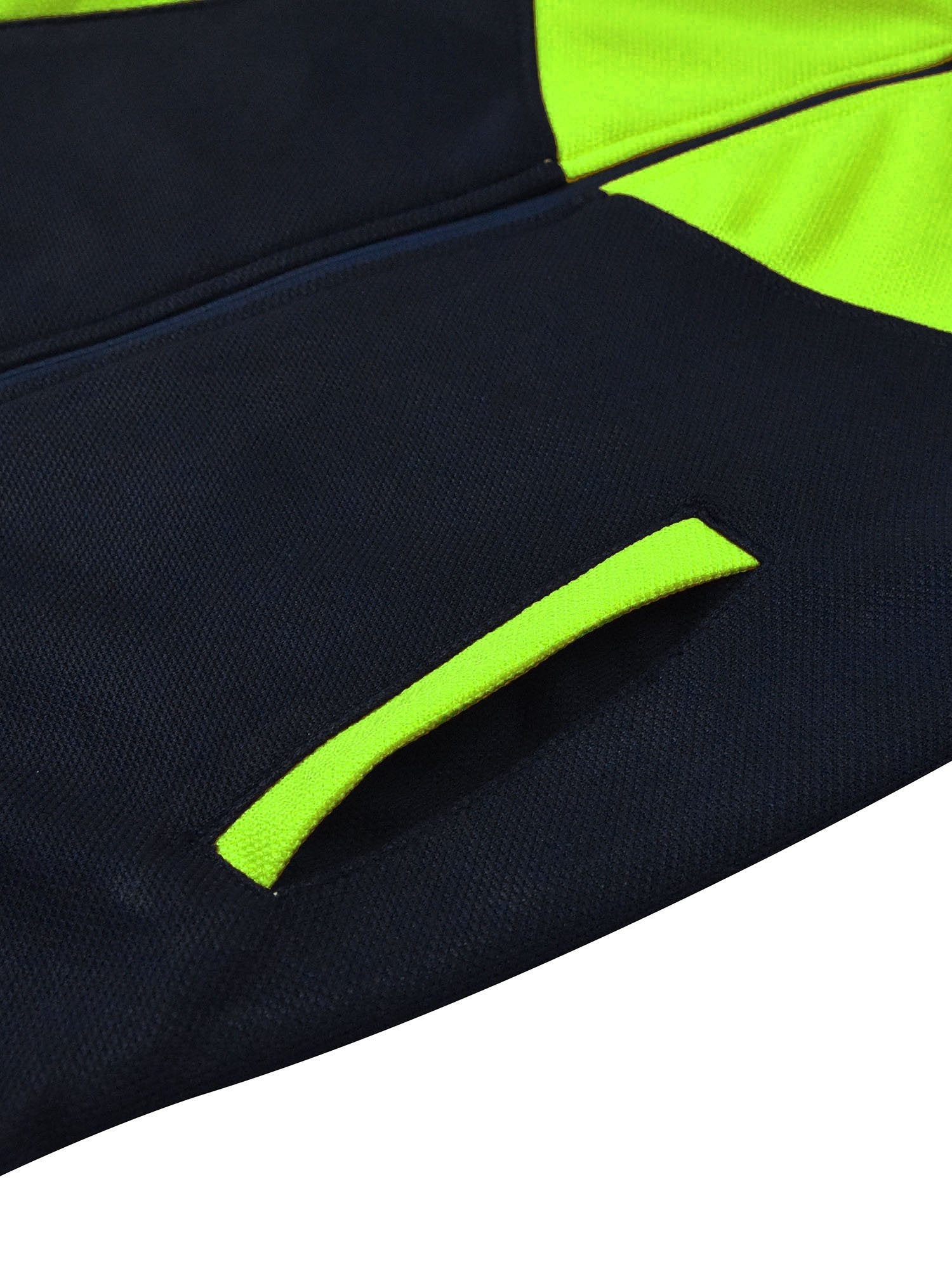 Mango Stylish Inner Fur Zipper Hoodie For Kids-Parrot & Navy-BR962